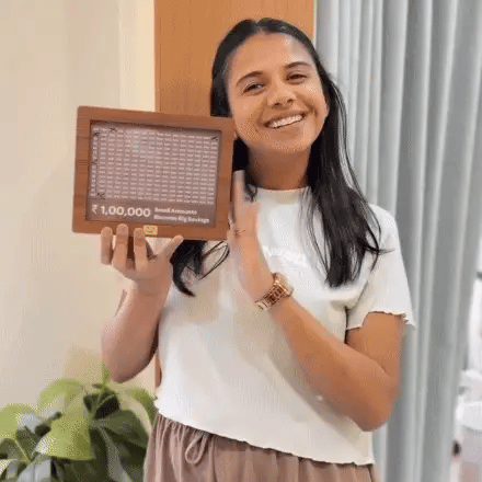 Savings Challenge Piggy Bank