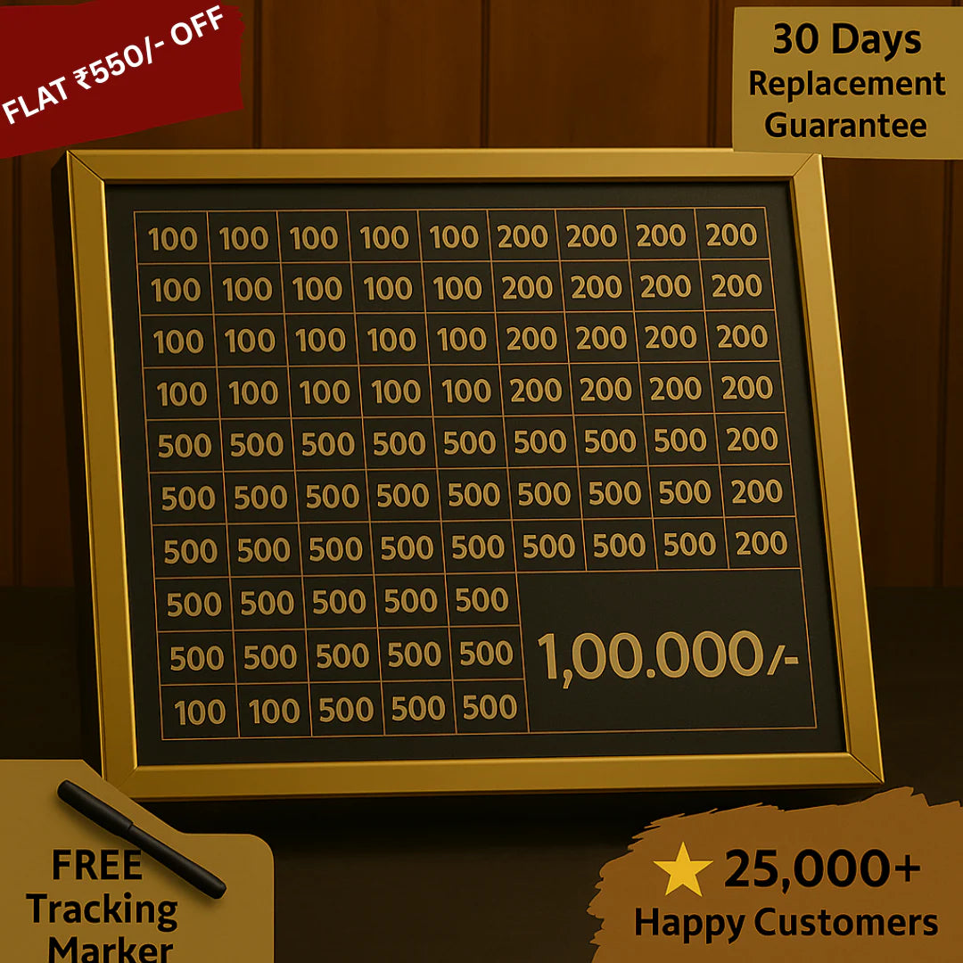 Savings Challenge Piggy Bank