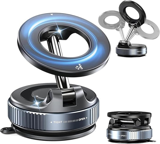 360° Vacuum Magnetic Phone Holder