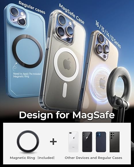 360° Vacuum Magnetic Phone Holder