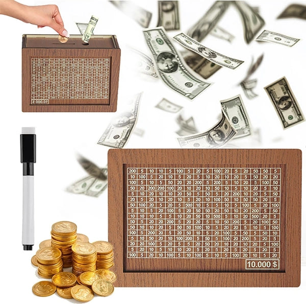 Savings Challenge Piggy Bank